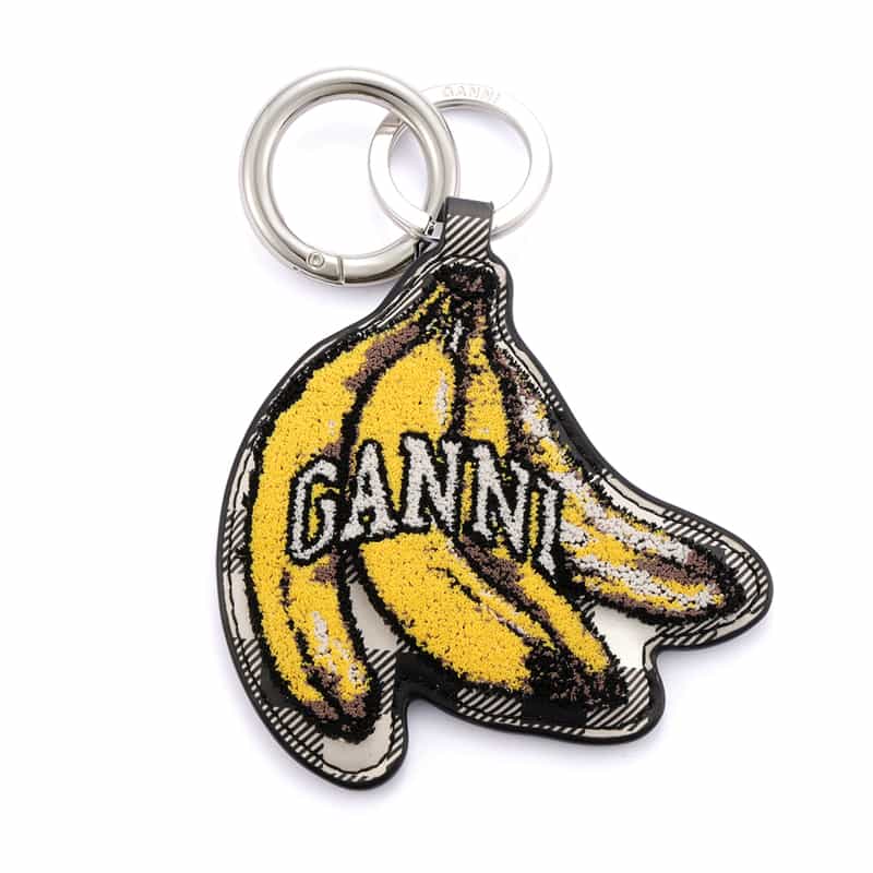 GANNI GANNI＜ガニー＞ キーリング BLACK