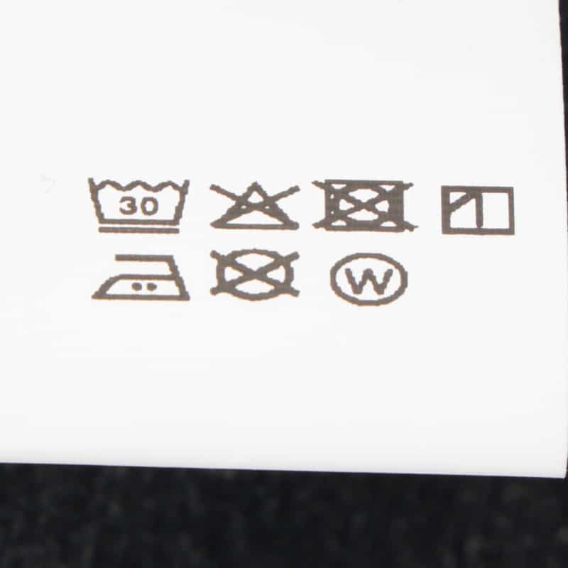 GANNI GANNI＜ガニー＞ ウォッシュ加工デニムスカート BLACK