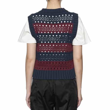 限定出品❣️ GANNI ガニー　ニット　ベスト　ロゴ　バタフライ 351027064_8.jpg