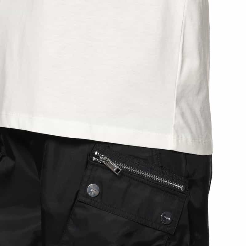 GANNI GANNI＜ガニー＞ ロゴ入りプリントTシャツ WHITE