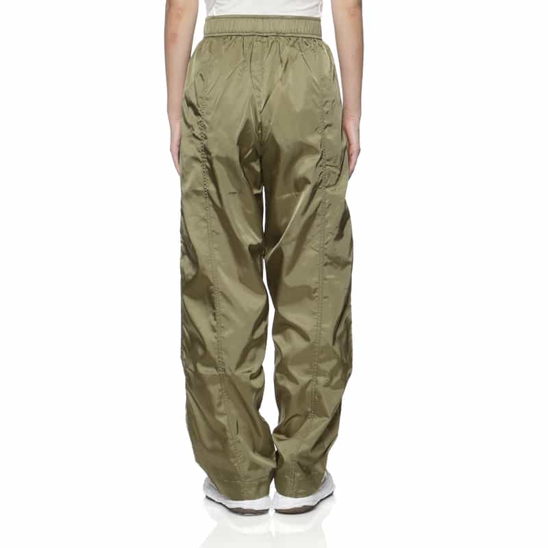 GANNI GANNI＜ガニー＞ ドローストリングワイドパンツ KHAKI