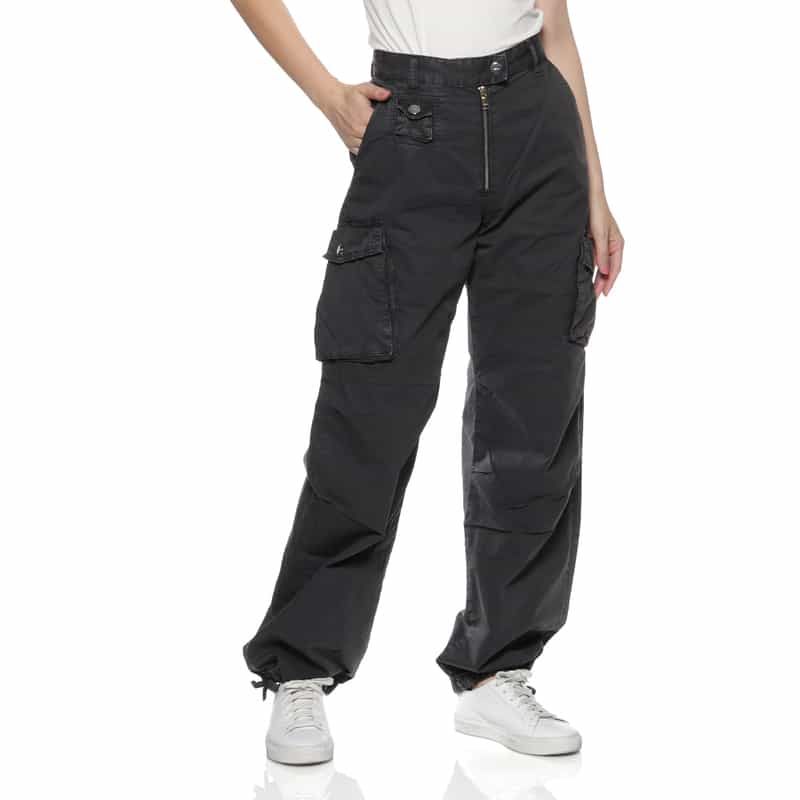 GANNI GANNI＜ガニー＞ カーゴパンツ BLACK