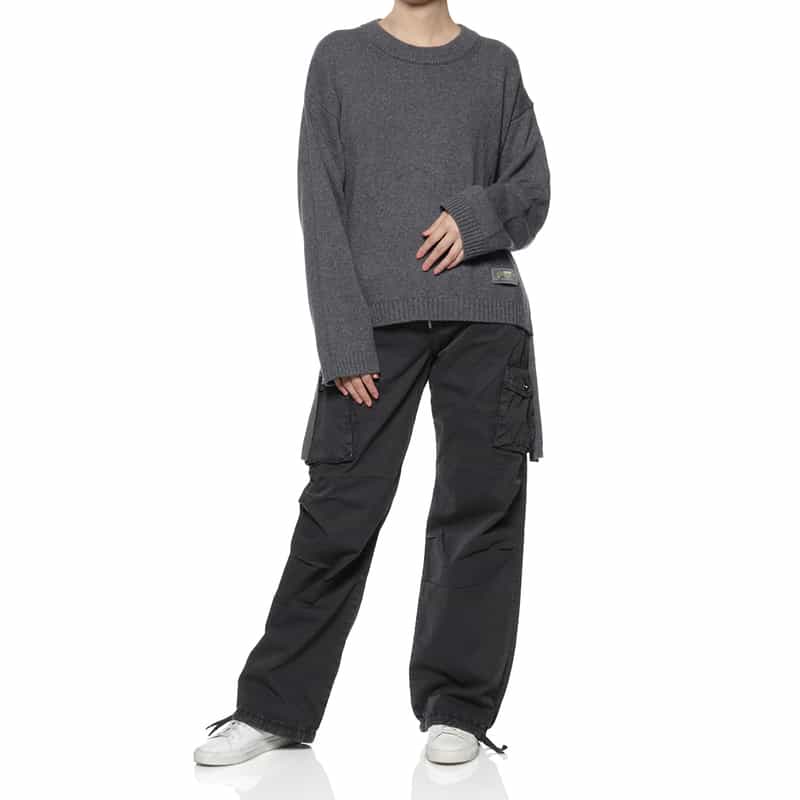 GANNI GANNI＜ガニー＞ カーゴパンツ BLACK