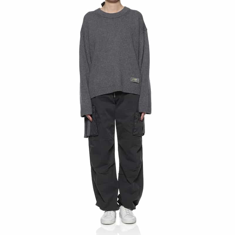 GANNI GANNI＜ガニー＞ カーゴパンツ BLACK