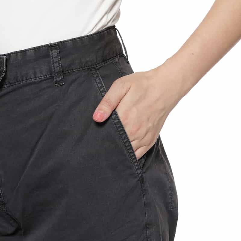 GANNI GANNI＜ガニー＞ カーゴパンツ BLACK