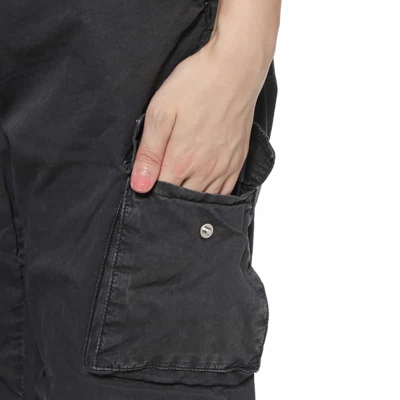 GANNI GANNI＜ガニー＞ カーゴパンツ BLACK