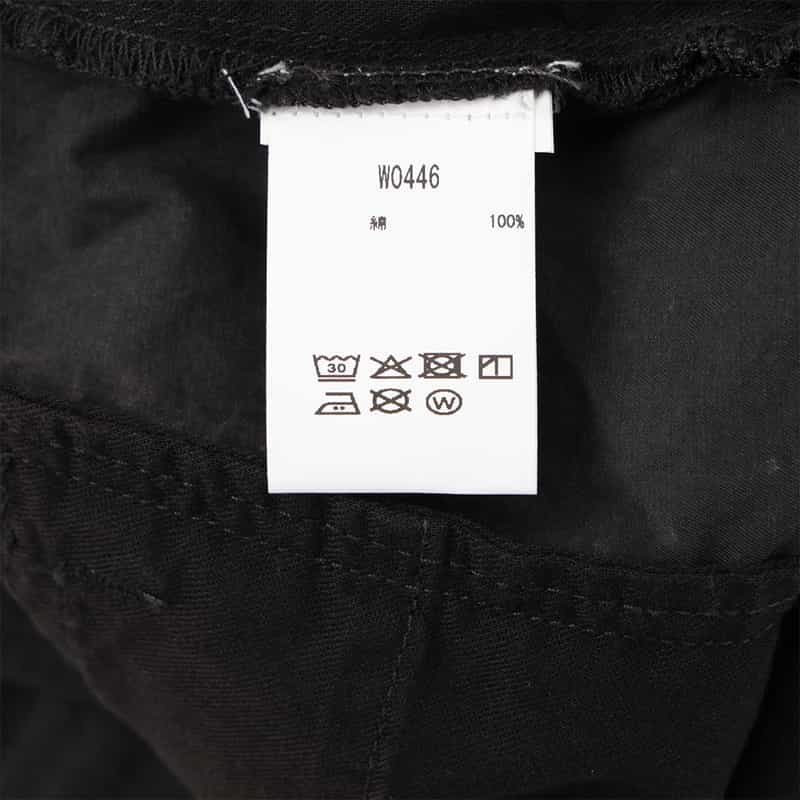GANNI GANNI＜ガニー＞ カーゴパンツ BLACK