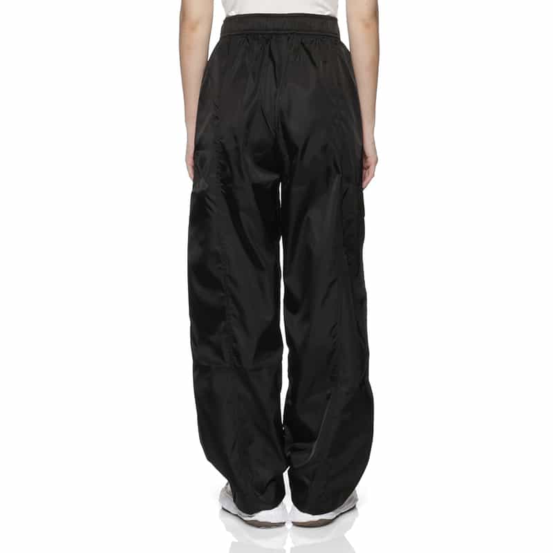 GANNI GANNI＜ガニー＞ ドローストリングワイドパンツ BLACK