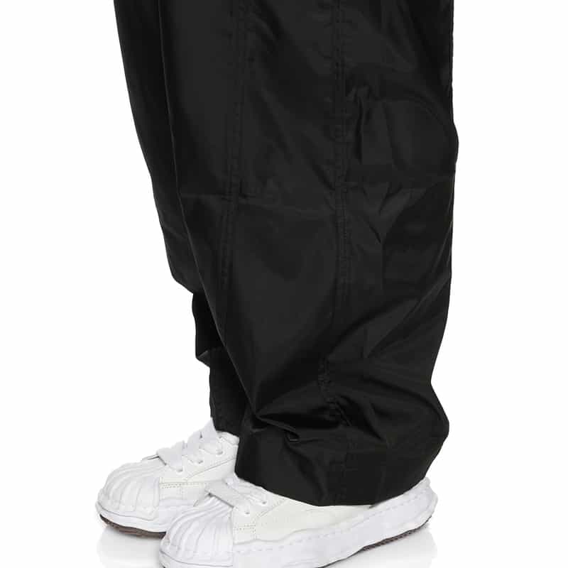 GANNI GANNI＜ガニー＞ ドローストリングワイドパンツ BLACK