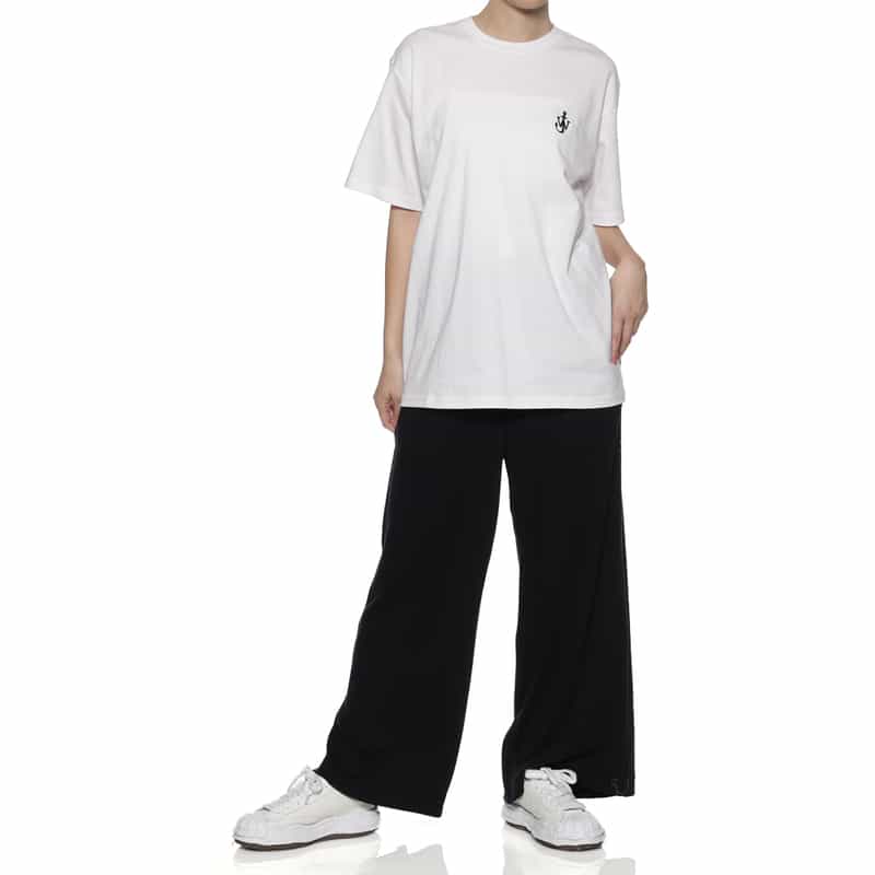 JW ANDERSON JW ANDERSON＜ジェイダブリュアンダーソン＞ ロゴ入りTシャツ WHITE