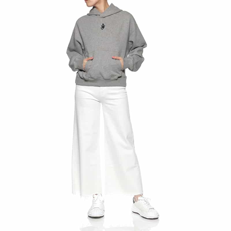 JW ANDERSON JW ANDERSON＜ジェイダブリュアンダーソン＞ スウェットフーディ GRAY