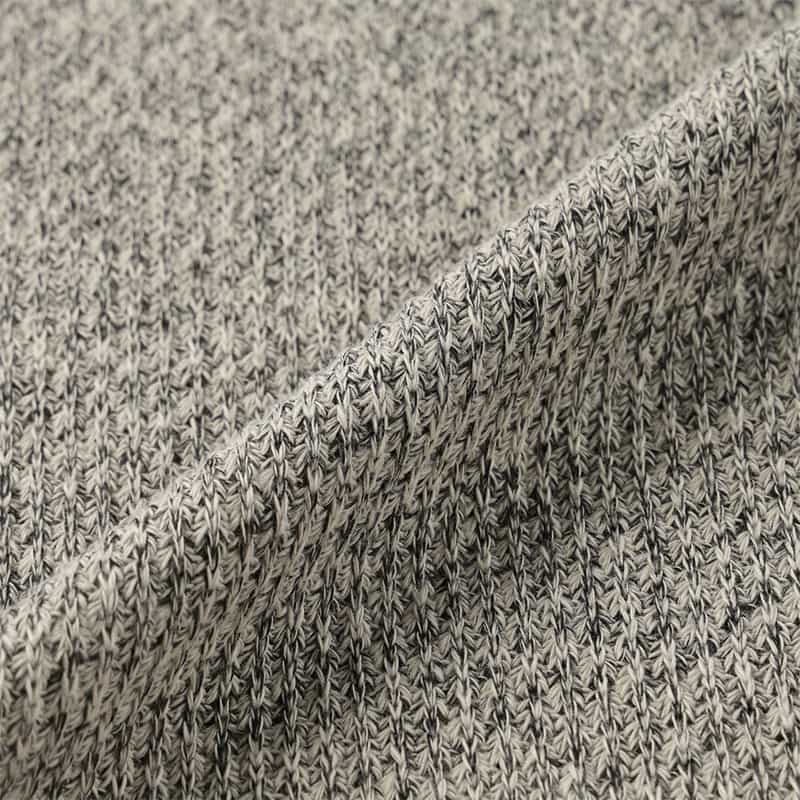 BARNEYS NEW YORK 鹿の子素材クルーネックニットプルオーバー BEIGE