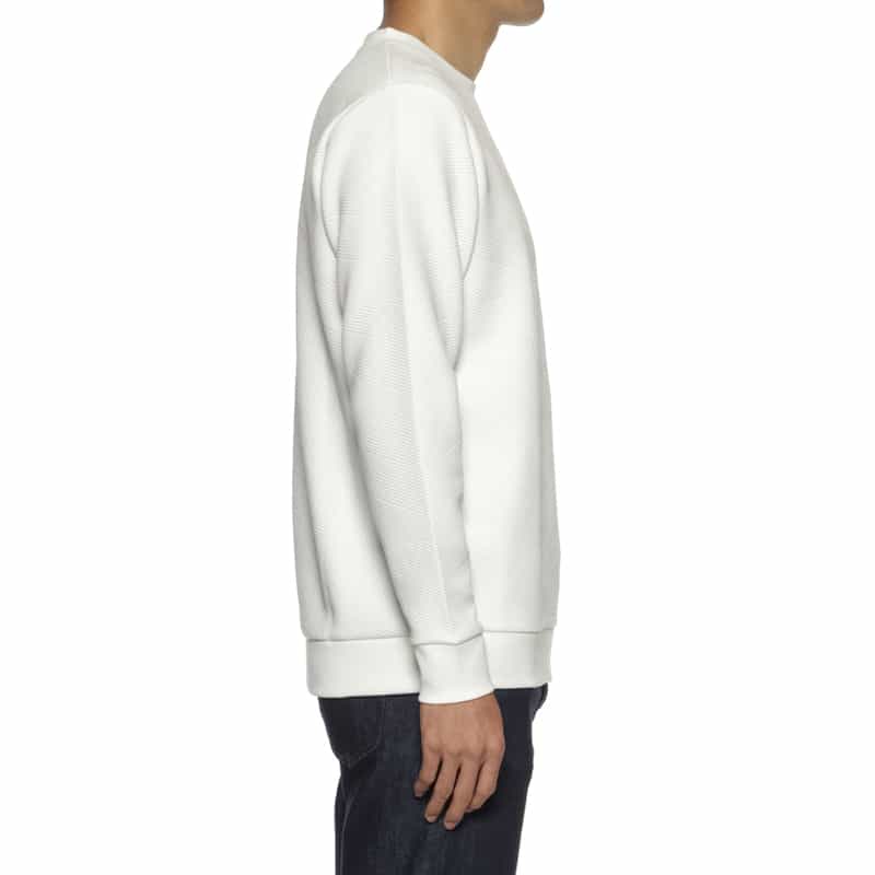 BARNEYS NEW YORK バイヤス柄カットソー WHITE