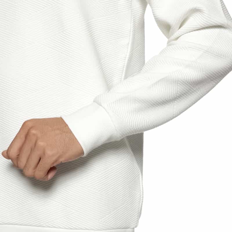 BARNEYS NEW YORK バイヤス柄カットソー WHITE