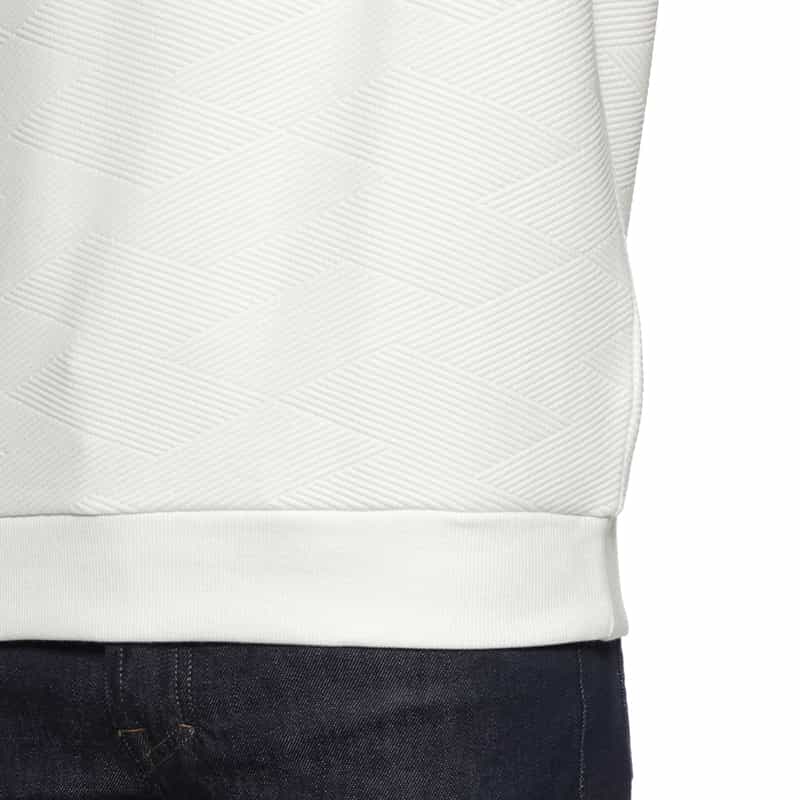 BARNEYS NEW YORK バイヤス柄カットソー WHITE