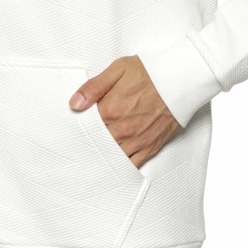 BARNEYS NEW YORK ジップアップパーカー WHITE