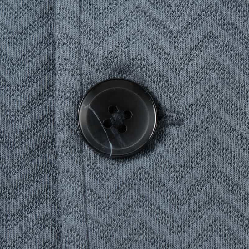 BARNEYS NEW YORK ヘリンボーン柄カットソージャケット BLUE