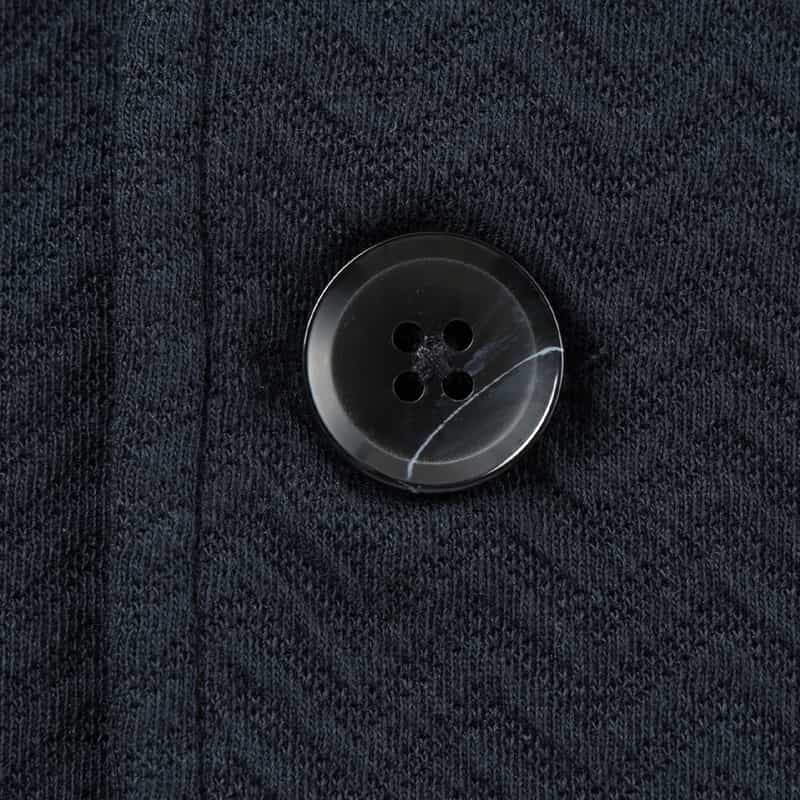 BARNEYS NEW YORK ヘリンボーン柄カットソージャケット NAVY