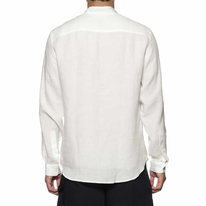 FIGARET FIGARET＜フィガレ＞"CARL" リネンシャツ（フランスサイズ） WHITE