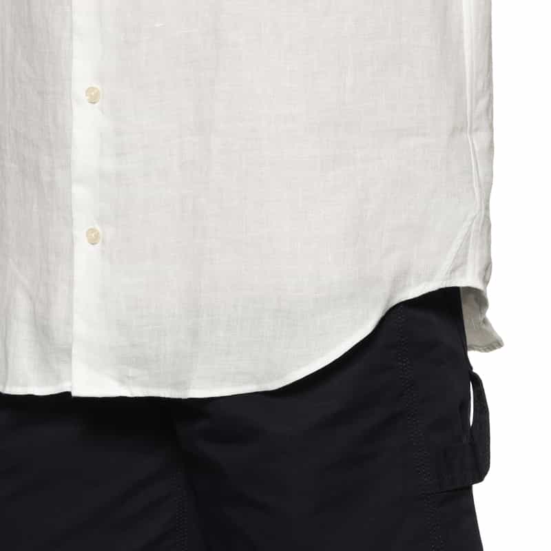 FIGARET FIGARET＜フィガレ＞"CARL" リネンシャツ（フランスサイズ） WHITE