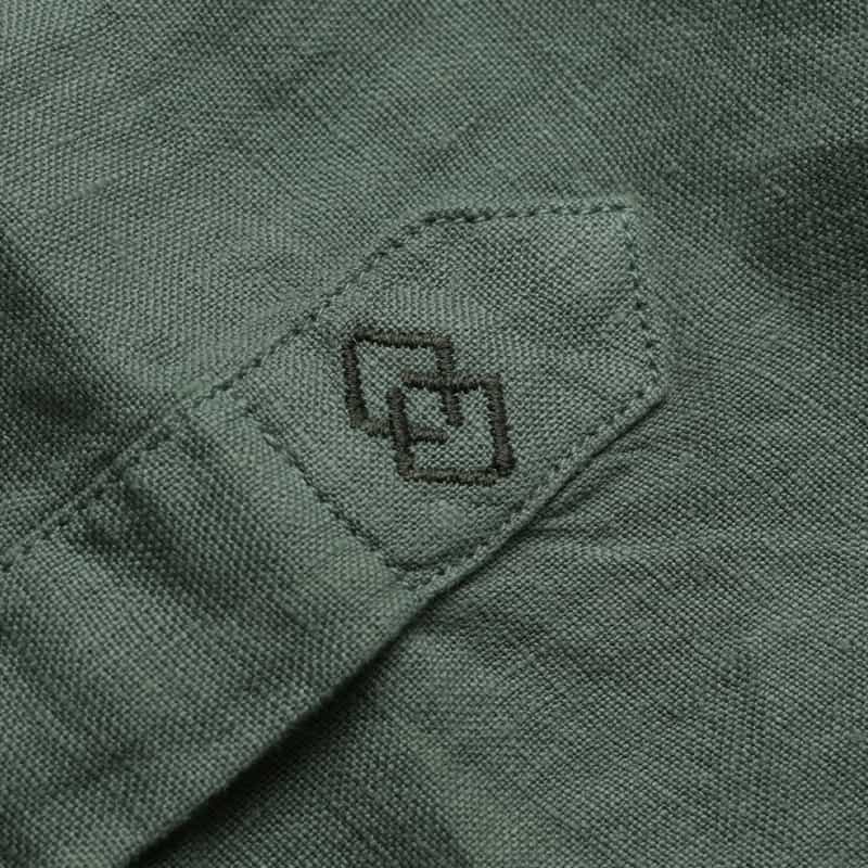 FIGARET FIGARET＜フィガレ＞"CARL" リネンシャツ（フランスサイズ） GREEN