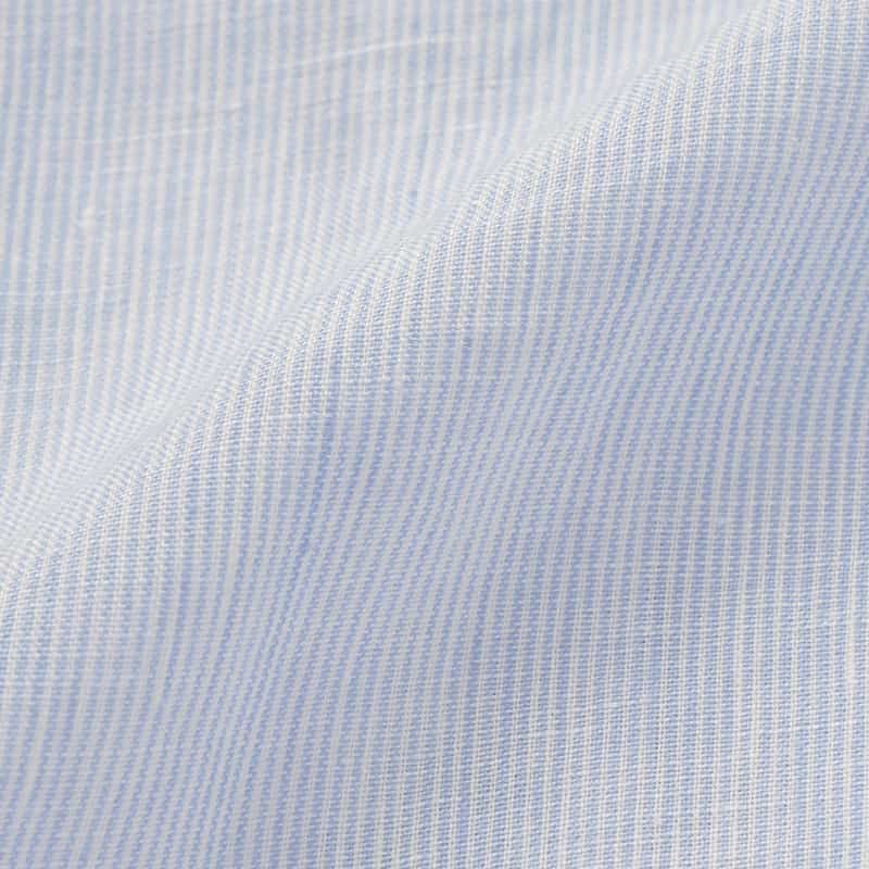 FIGARET FIGARET＜フィガレ＞"CARL" リネンシャツ（フランスサイズ） LT BLUE