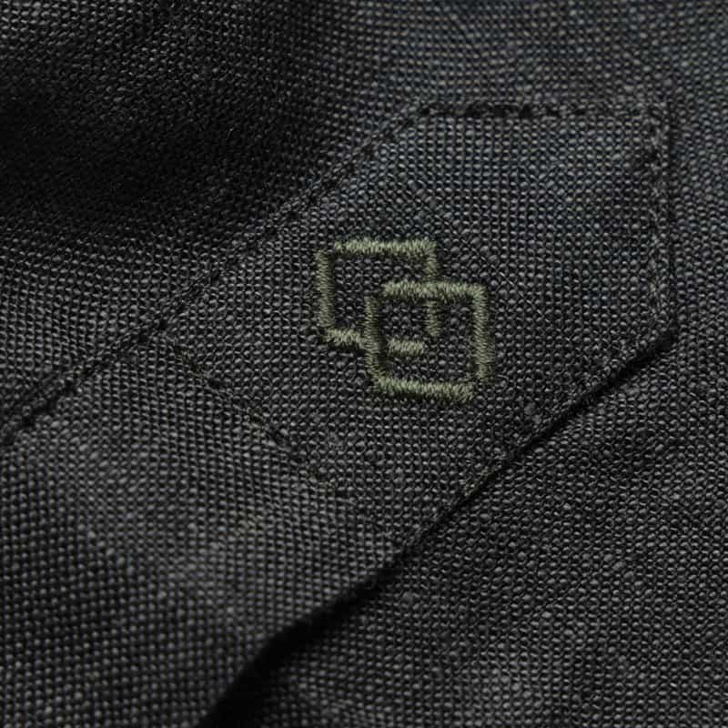 FIGARET FIGARET＜フィガレ＞"CARL" リネンシャツ（フランスサイズ） GRAY