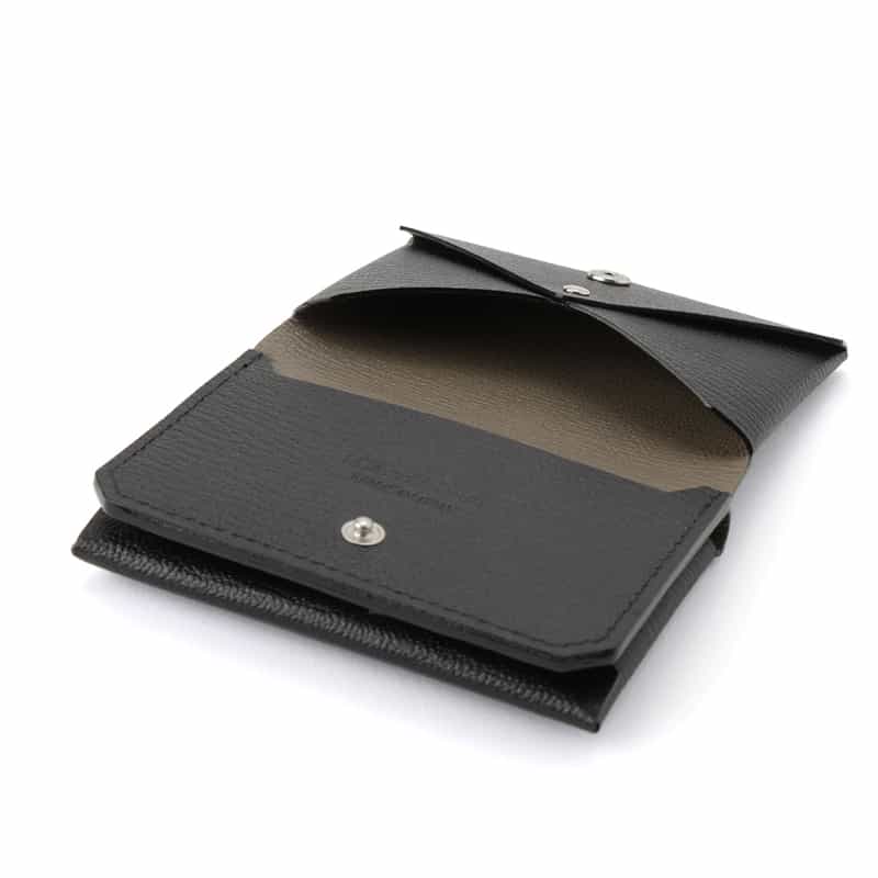 L’ARCOBALENO L'ARCOBALENO＜ラルコバレーノ＞ ミニウォレット"LA607GT" BLACK