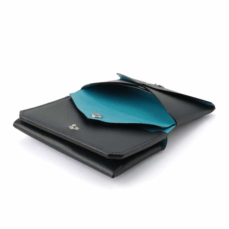 L’ARCOBALENO L'ARCOBALENO＜ラルコバレーノ＞ バーニーズ　ニューヨーク限定ミニウォレット“LA607GT" NAVY