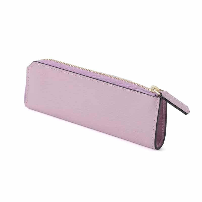 L’ARCOBALENO L'ARCOBALENO＜ラルコバレーノ＞ レザーペンケース"LA907GT" LILAC