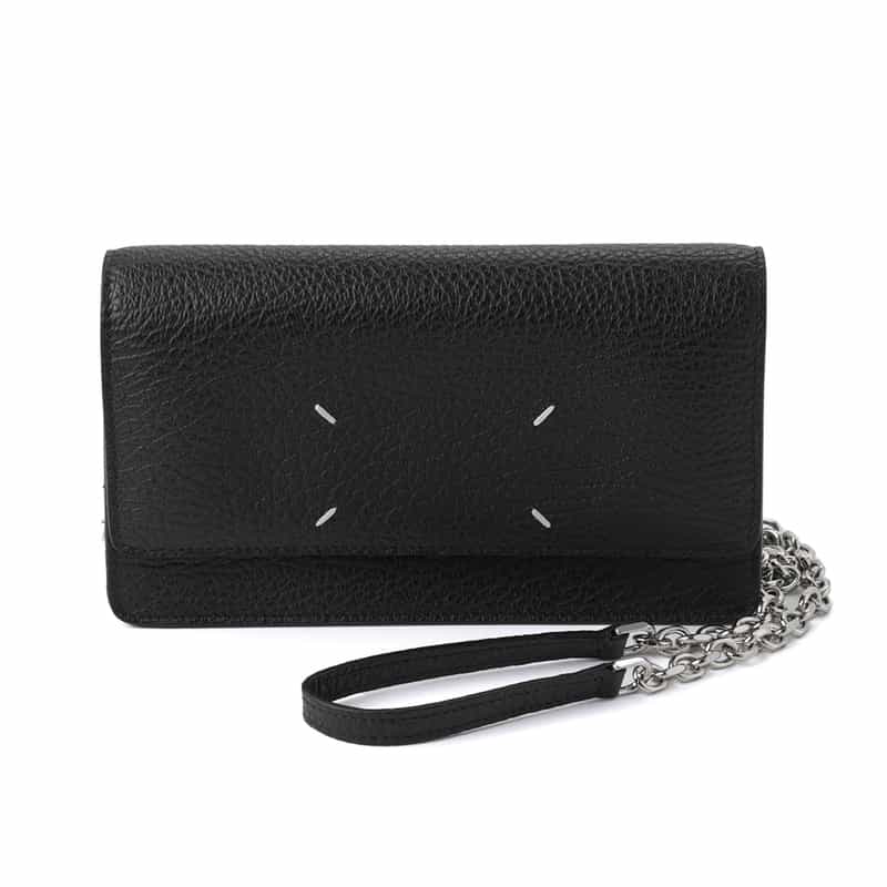 MAISON MARGIELA MAISON MARGLELA＜メゾンマルジェラ＞ チェーン付ウォレット BLACK