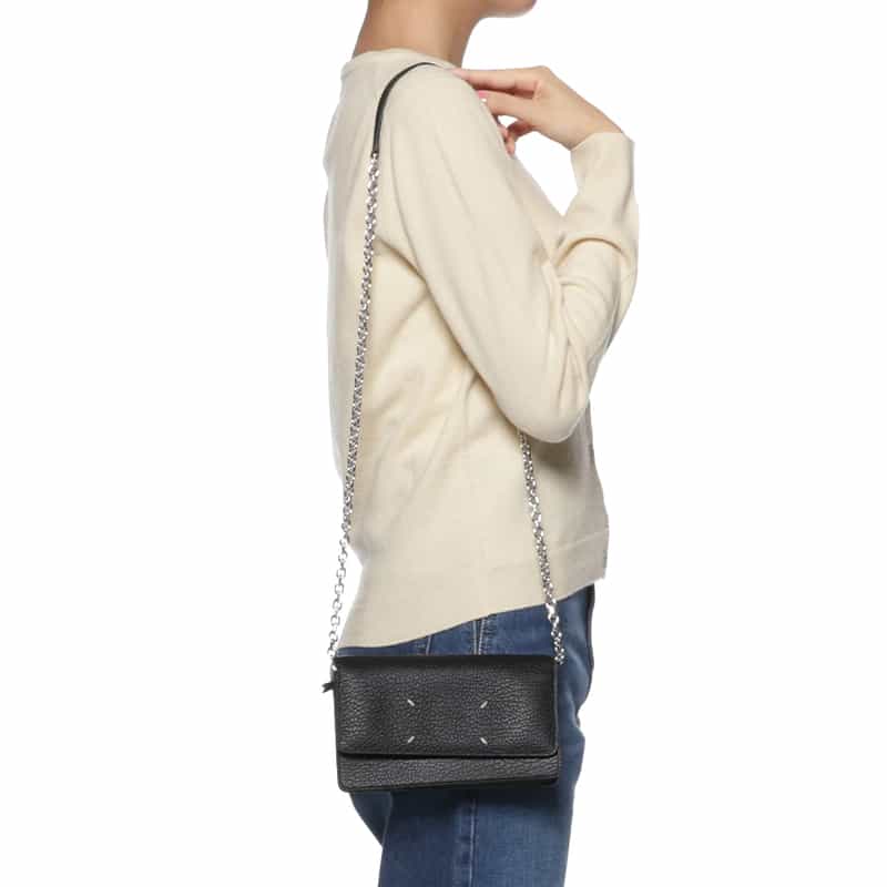 MAISON MARGIELA MAISON MARGLELA<メゾンマルジェラ> チェーン付ウォレット BLACK