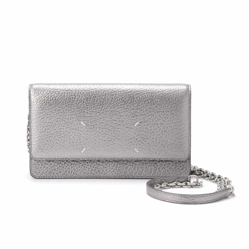 MAISON MARGIELA MAISON MARGLELA＜メゾンマルジェラ＞ バーニーズ　ニューヨーク限定 チェーン付ウォレット SILVER