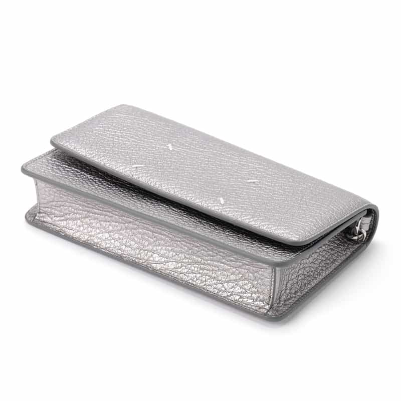 MAISON MARGIELA MAISON MARGLELA＜メゾンマルジェラ＞ バーニーズ　ニューヨーク限定 チェーン付ウォレット SILVER