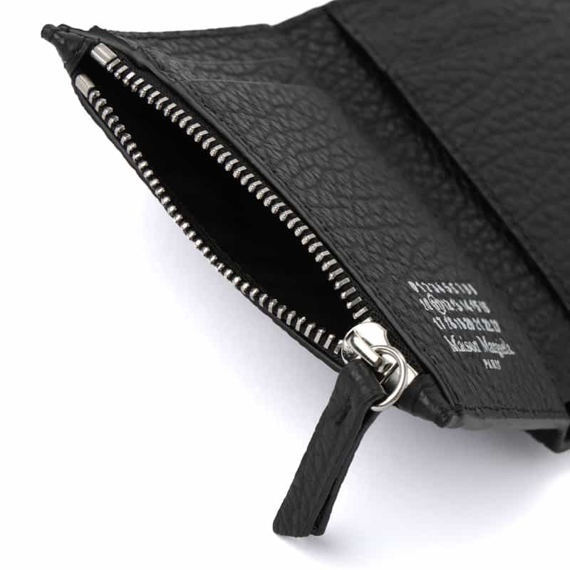 MAISON MARGIELA MAISON MARGLELA＜メゾンマルジェラ＞ 三つ折りウォレット BLACK