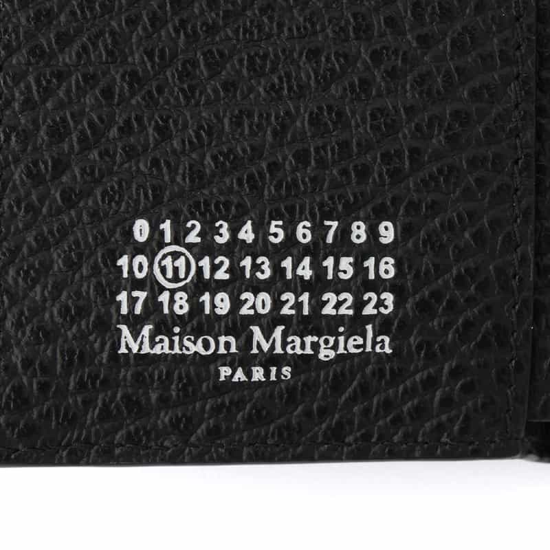 MAISON MARGIELA MAISON MARGLELA＜メゾンマルジェラ＞ 三つ折りウォレット BLACK