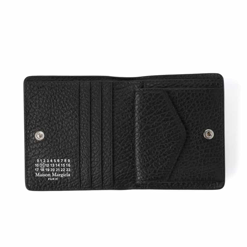 MAISON MARGIELA MAISON MARGLELA＜メゾンマルジェラ＞ 二つ折りウォレット BLACK