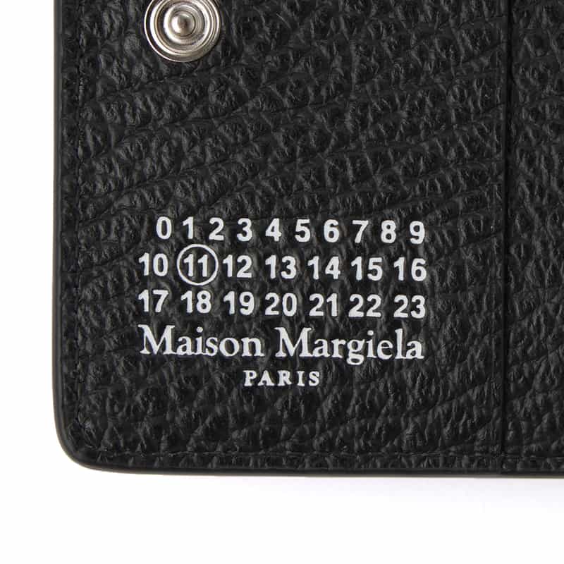 MAISON MARGIELA MAISON MARGLELA＜メゾンマルジェラ＞ 二つ折りウォレット BLACK