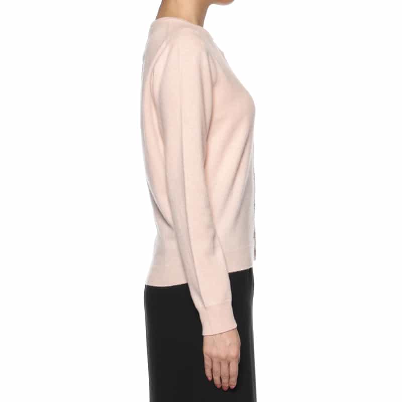 MAISON MARGIELA MAISON MARGLELA＜メゾンマルジェラ＞ クルーネックカーディガン PINK