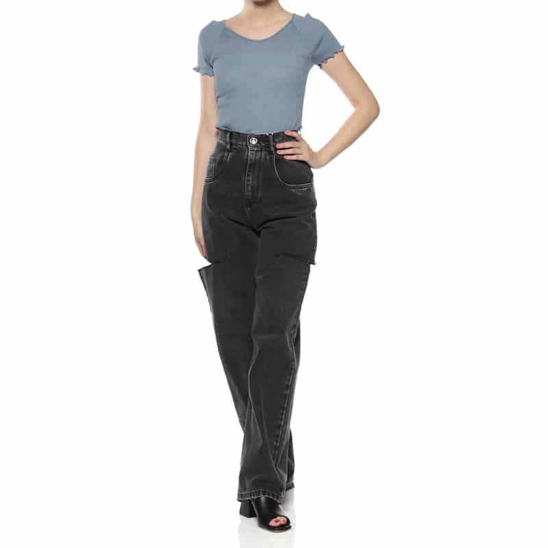 MAISON MARGIELA MAISON MARGLELA＜メゾンマルジェラ＞ デニムパンツ BLACK