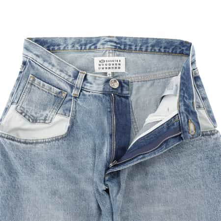 マルジェラ　デニム 新品】 Maison Margiela 5ポケットスラッシュデニム マルジェラ