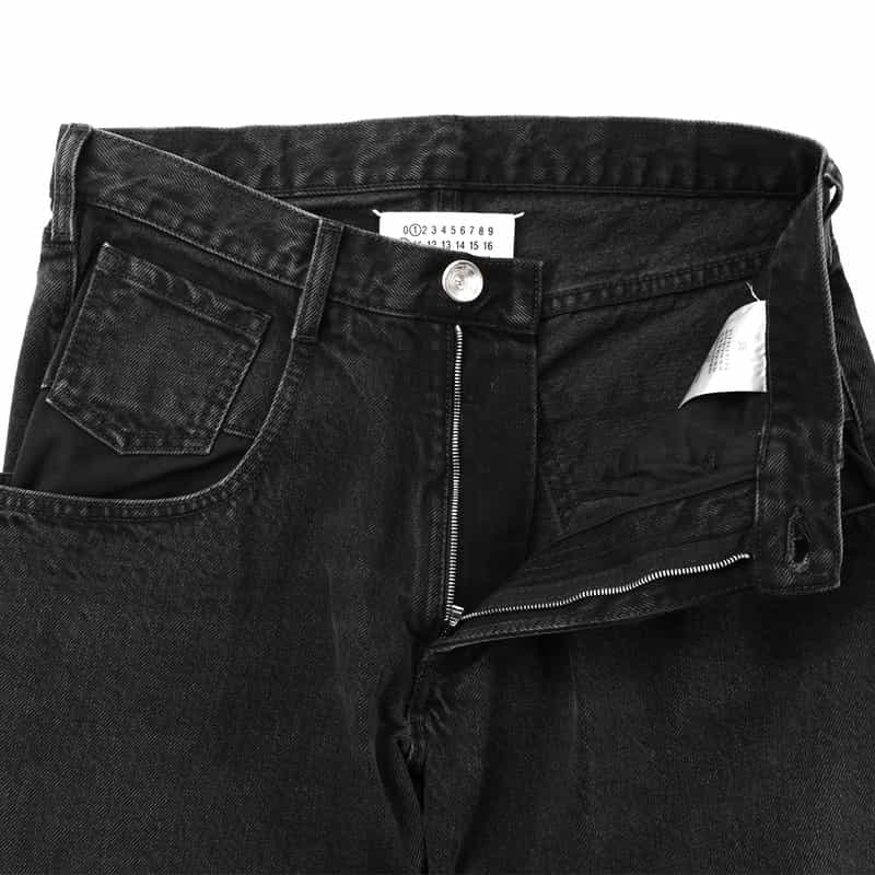 MAISON MARGIELA MAISON MARGLELA＜メゾンマルジェラ＞ デニムパンツ BLACK