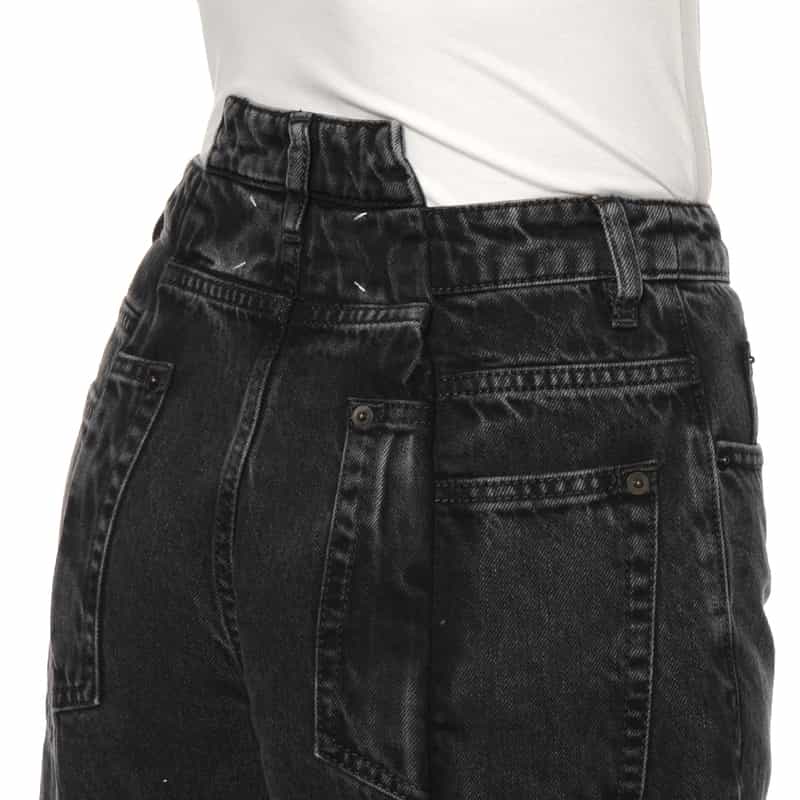 MAISON MARGIELA MAISON MARGLELA＜メゾンマルジェラ＞ 5ポケットデニムパンツ BLACK