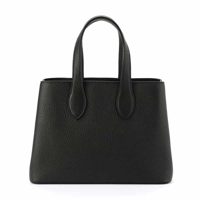 IL MICIO ILMICIO＜イルミーチョ＞　レザートートバッグ（S） BLACK