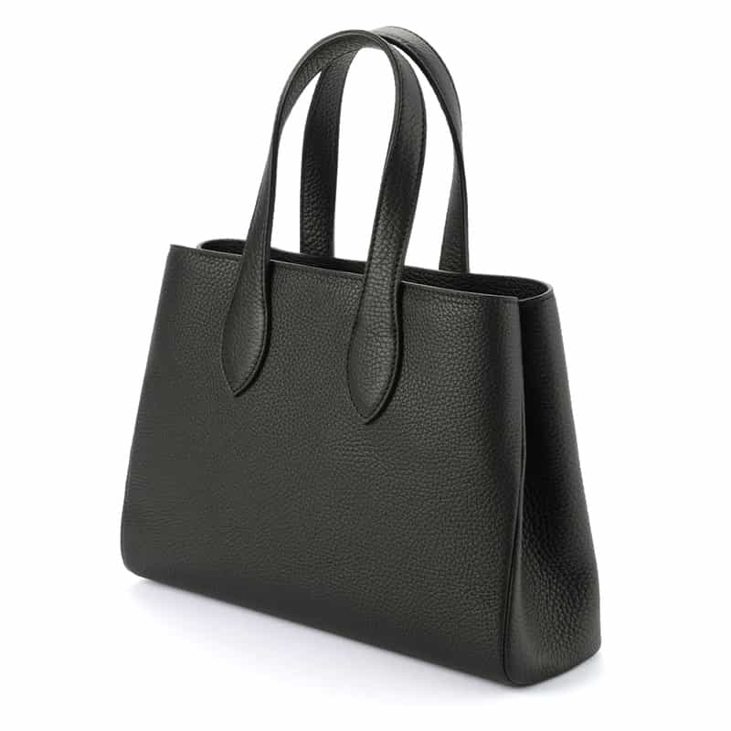 IL MICIO ILMICIO＜イルミーチョ＞　レザートートバッグ（S） BLACK