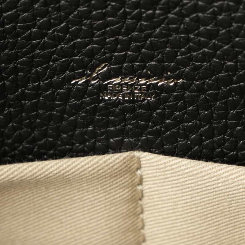 IL MICIO ILMICIO＜イルミーチョ＞　レザートートバッグ（S） BLACK