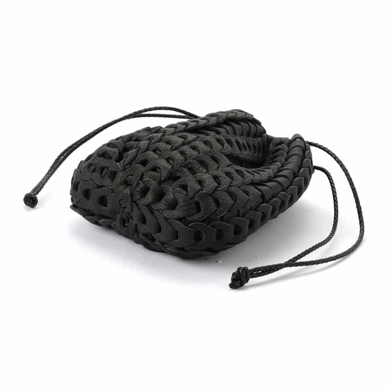 IL MICIO IL MICIO＜イル ミーチョ＞ 巾着バッグ BLACK