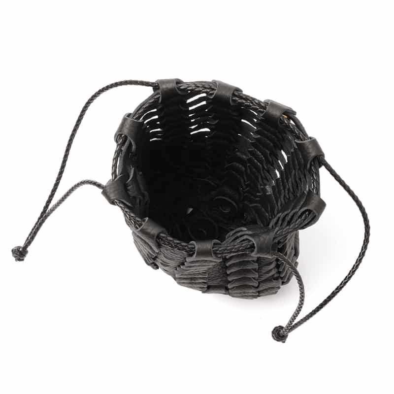 IL MICIO IL MICIO＜イル ミーチョ＞ 巾着バッグ BLACK