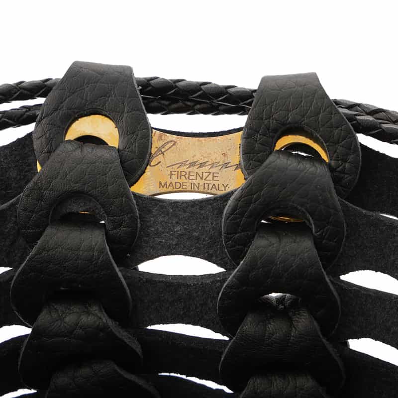 IL MICIO IL MICIO＜イル ミーチョ＞ 巾着バッグ BLACK