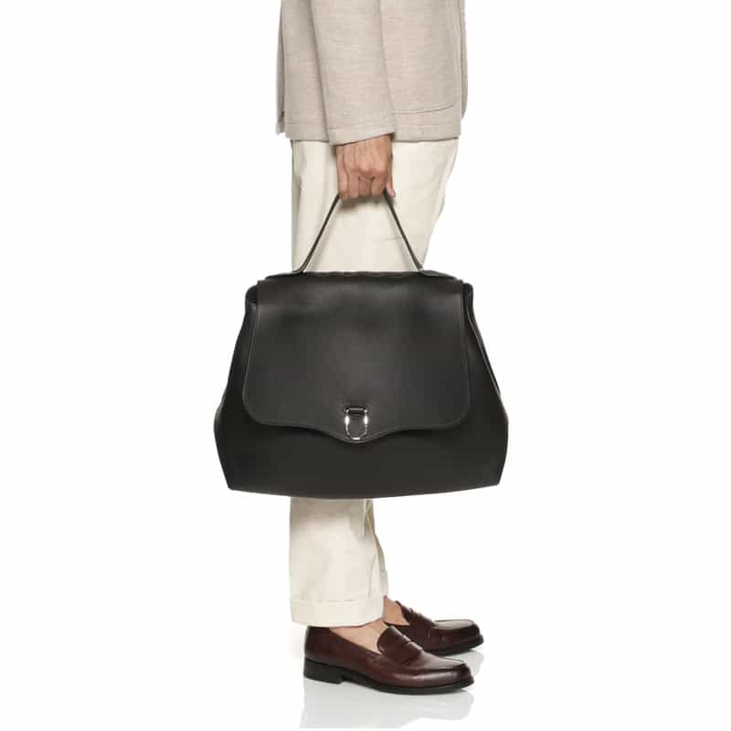 IL MICIO IL MICIO＜イル ミーチョ＞ バーニーズ　ニューヨーク限定 ボストンバッグ BLACK